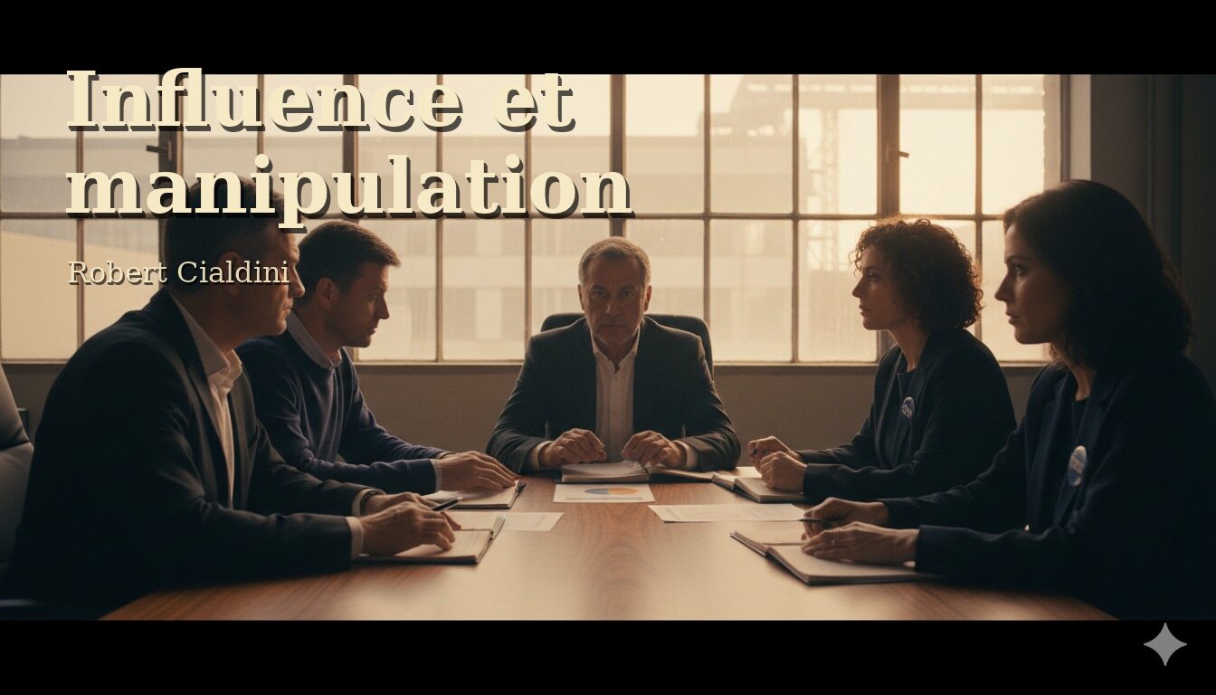 Couverture Influence et manipulation, Robert Cialdini