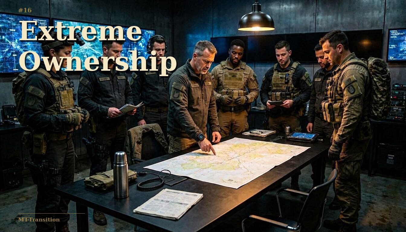 Extreme Ownership - Jocko Willink et Leif Babin, couverture du livre